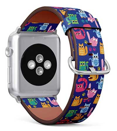 Söpö sarjakuva Apple Watch hihnat