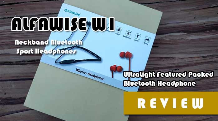 Alfawise W1 - Erittäin kevyt, pakattu Bluetooth-kuuloke