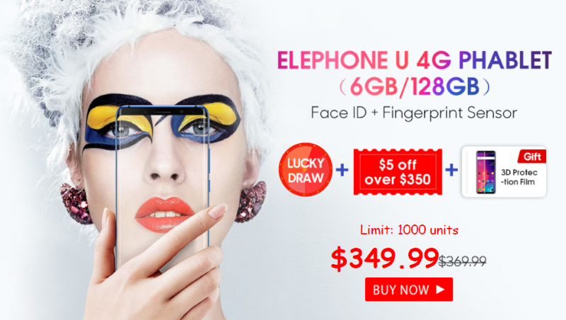 Elephone U 4G ja Elephone Pro Amazing Deal [kuponkikoodi sisällä]