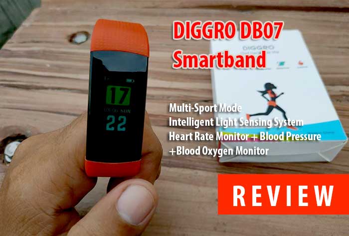 [Katsaus] Diggro DB07 Fitness Tracker - älykäs HRM + BPM