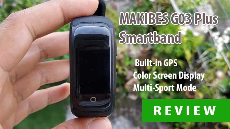 [Katsaus] Makibes G03 Plus Smartband - GPS + Multi-Sport Fitness Tracker