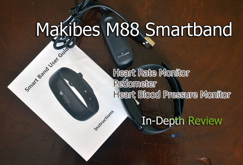 [Katsaus] Makibes M88 Smartband - verenpainemittarin kuntosali