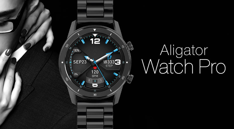 Aligator Watch Pro - tyylikäs, tyylikäs älykello