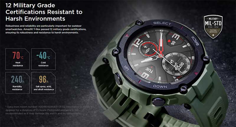 Amazfit T-Rex -älykello