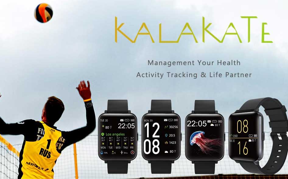 Kalakate Smart Watch - tyylikkään näköinen suorakulmainen älykello