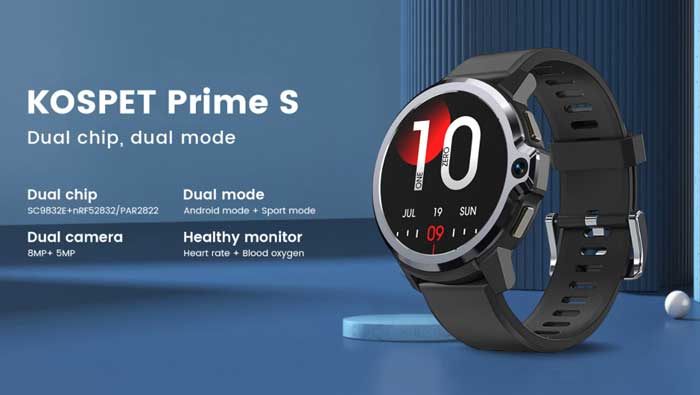 Kospet Prime S Smartwatch - Katsaus ominaisuuksiin