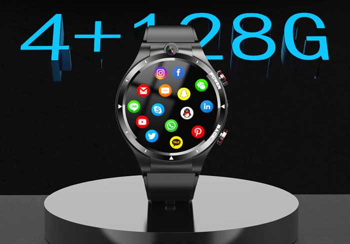 LEMFO LEM15 Smartwatch - Suurin tallennustila 128 Gt: n Smartwatchille