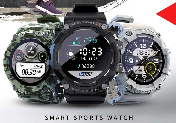 LOKMAT Sky Smartwatch - 4G-ulkoilukello