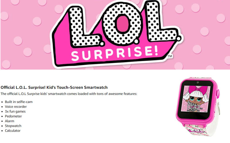 LOL-Surprise-älykello