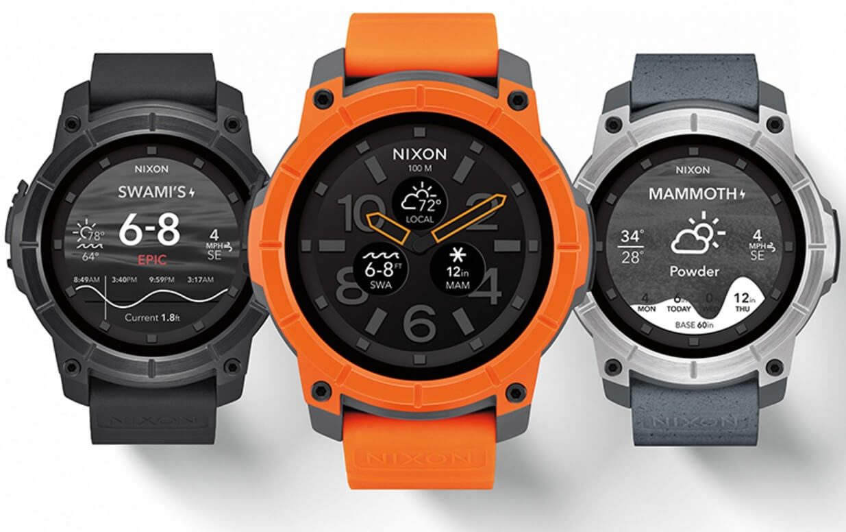 Nixon Mission Smartwatch on nyt saatavana Amazonissa