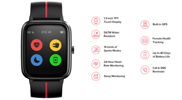 Ulefone Watch - Katsaus ominaisuuksiin