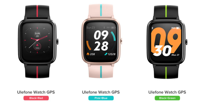 Ulefone-Watch-värit