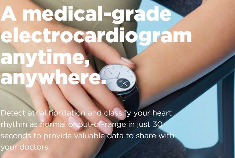 Withings Scanwatch -hybridi-älykello