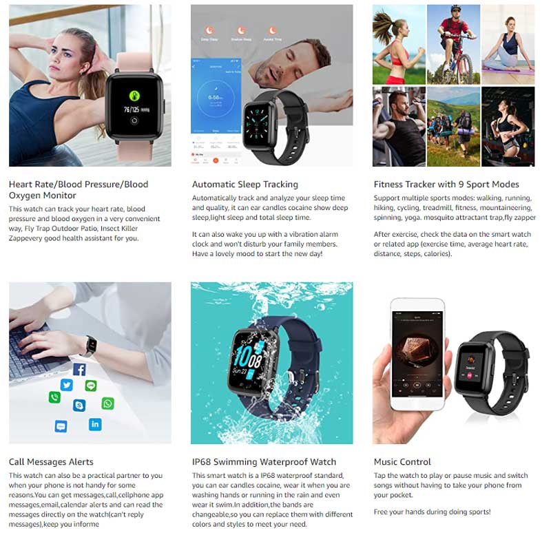 Yamay Smart Watch 2020 -versio