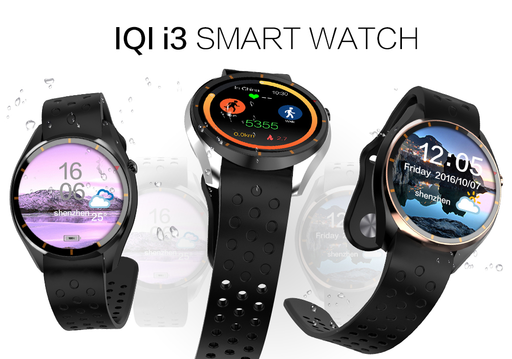 iQi i3 Android Smartwatch on nyt ennakkotilattavissa