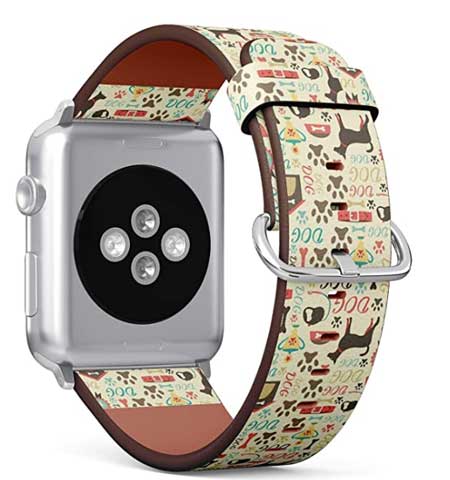 Retro-koiran korvaushihna Apple Watchille