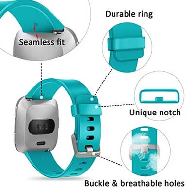 Paras Fitbit Versa Lite -älykellohihna