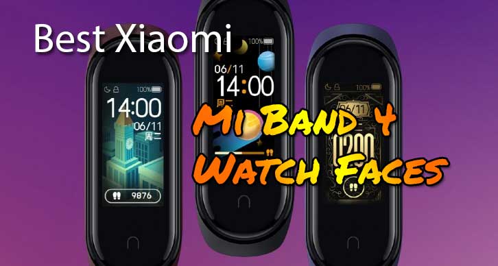 Paras kellotaulu Xiaomi Mi Band 4: lle