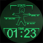 pipboy-kellotaulu