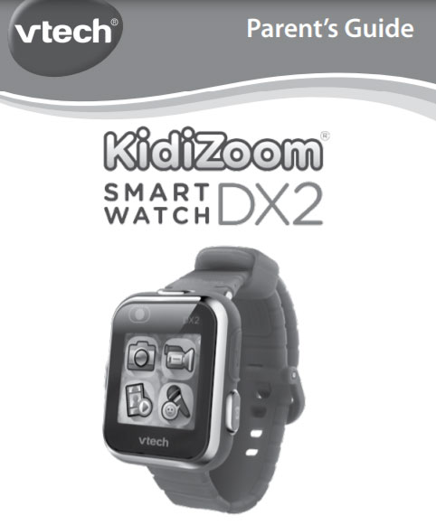 VTech KidiZoom DX2 Smartwatch -käyttöopas