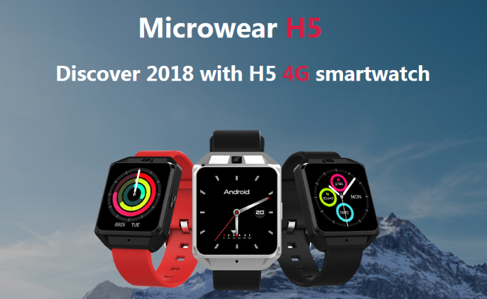Microwear H5 - muodikas edullinen 4G-älykellosi