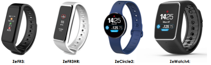 MyKronoz julkisti ZeFitHr-, ZeFit3-, ZeCircle2- ja ZeWatch4-puettavat